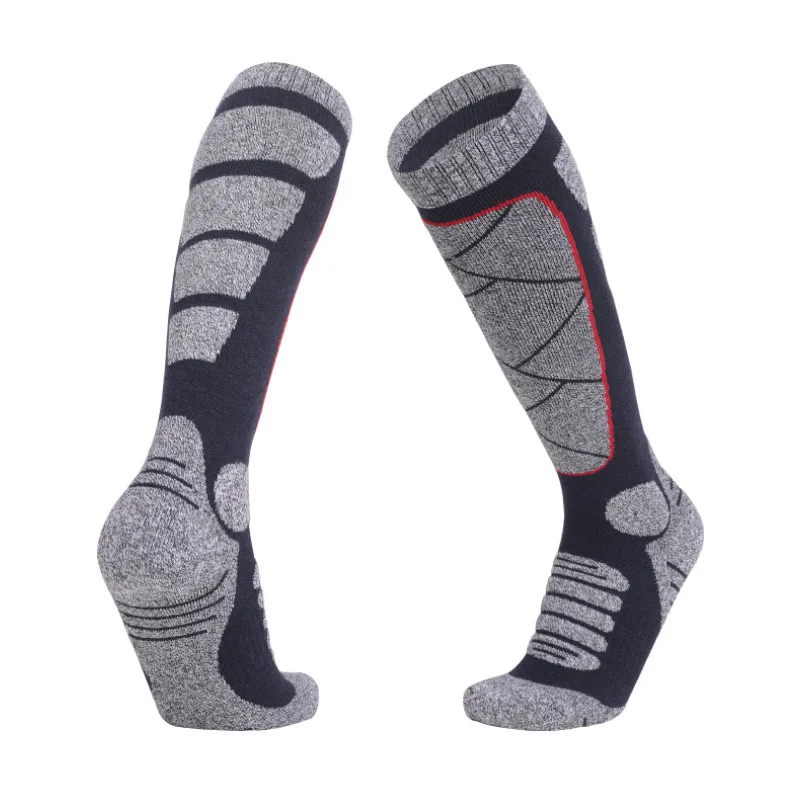 1/3 Pairs Women Men Winter Warm Ski Socks Skiing Socks  Anti-slip Thick Breathable Compression Type  for Ski Boards for Warmth view 4