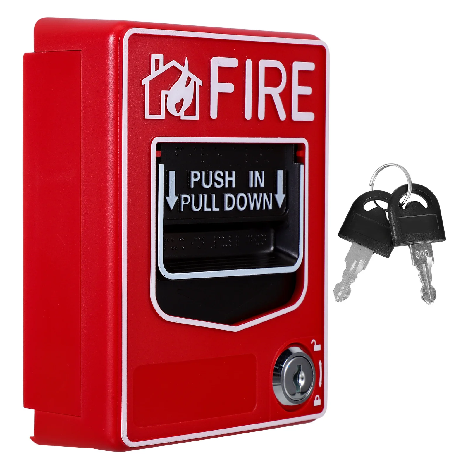 Resettable Manual Fire Emergency Call Point Alarm Button Emergency Stop Switch Fire Reset Button Call Buttons