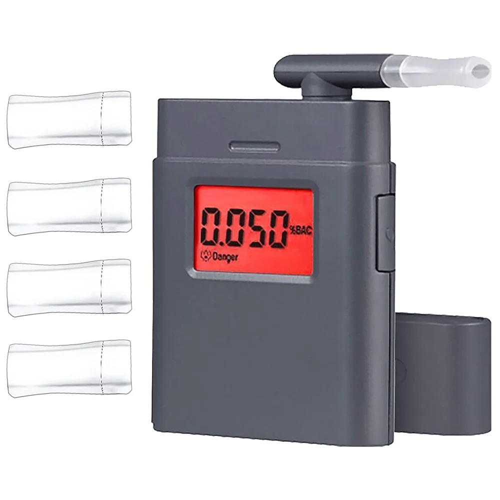 Remind Driver Safety In Roadway Diagnostic Tool Breathalyzer High Accuracy Mini Alcohol Tester Breathalyzer Alcometer Alcotest