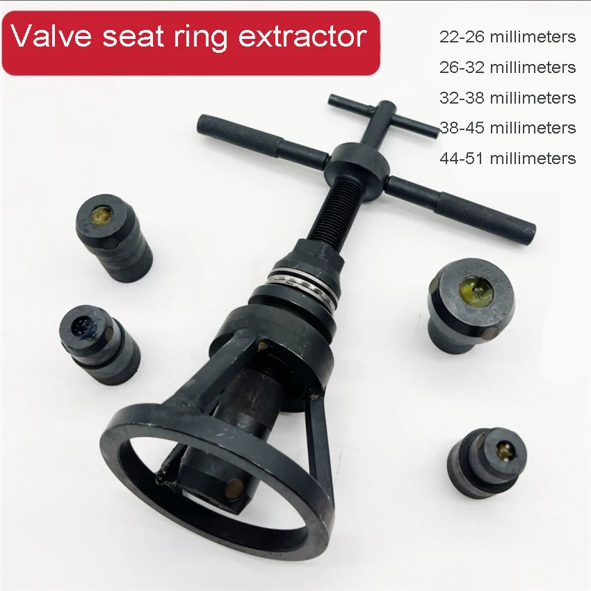 

Herramienta manual para quitar anillos de asiento 22-51, adecuada para anillos de asiento con diámetros interiores entre 22-51 m