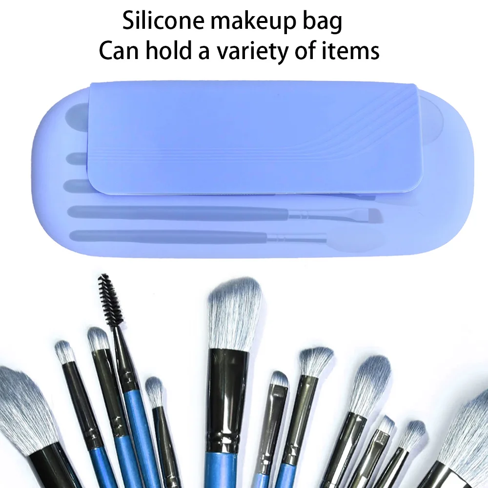 

1PCS Makeup Brush Travel Case Cosmetic Toiletry Bag Organizer for Men Women Beauty Tools Mesh Kit Pouch Wash Storage Accessories