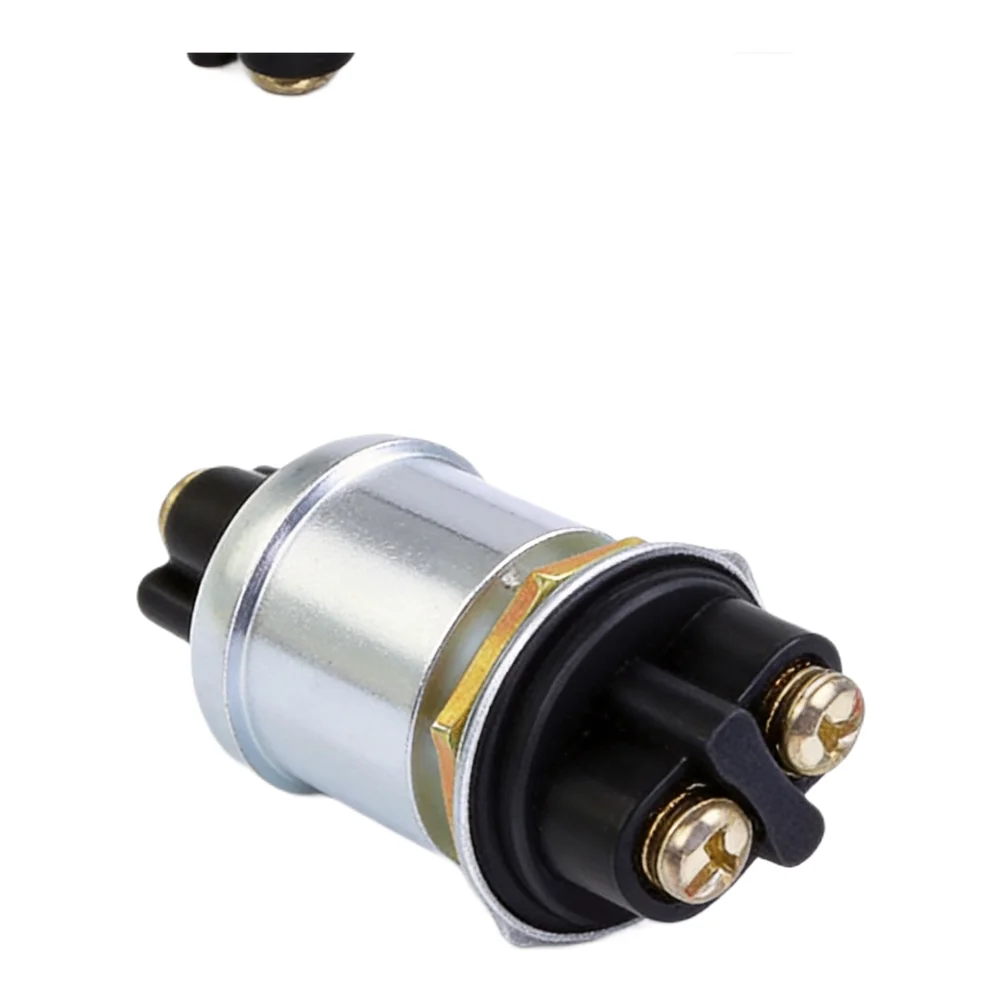 Waterproof Ignition Starter Switch 60A DC 12V 24V Push Button for Truck and Vehicle Engine Start with Metal and Plastic Build