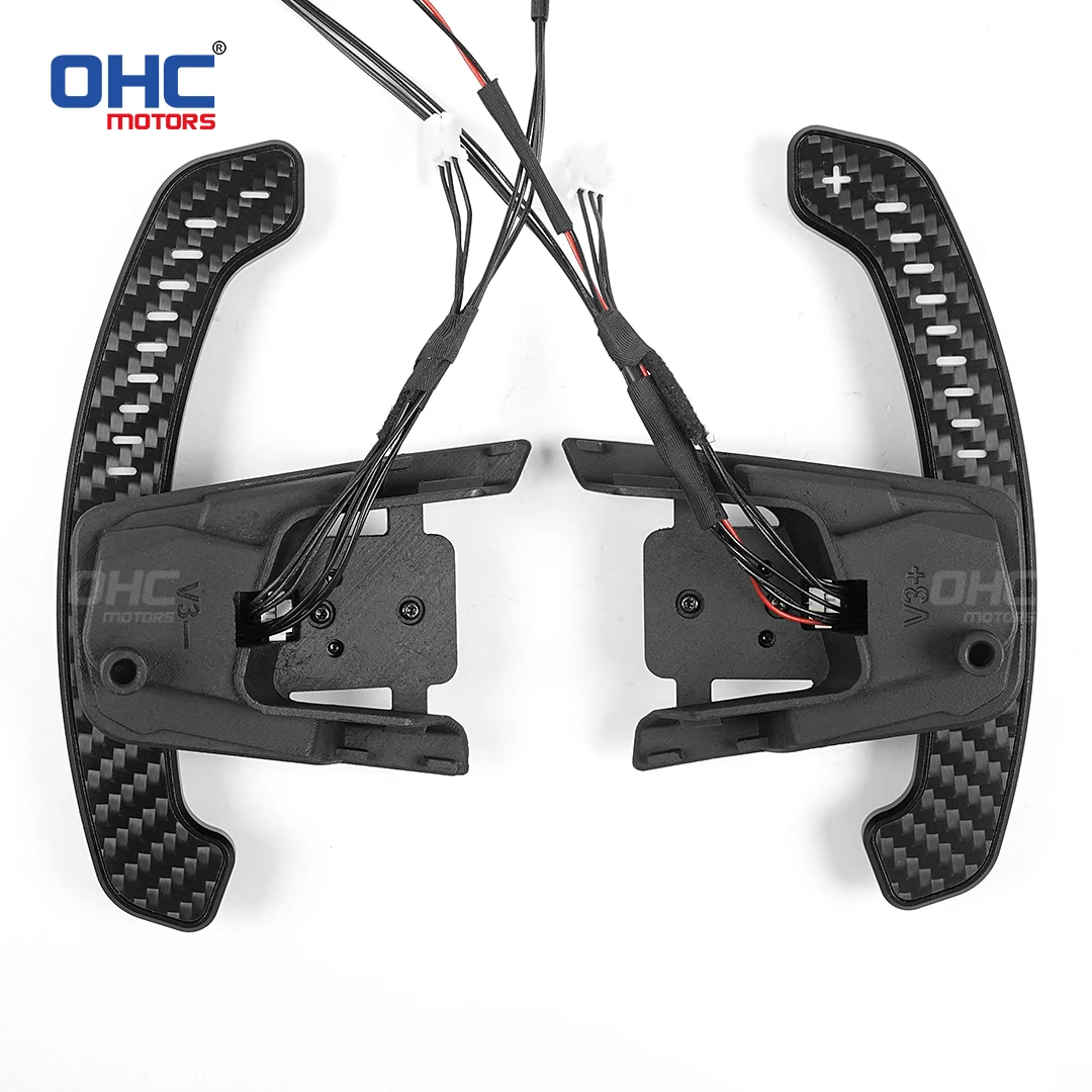 

For Volkswagen Golf MK7 MK7.5 Golf R Scirocco Various Colors LED Magnetic Steering Wheel Paddle Shifters