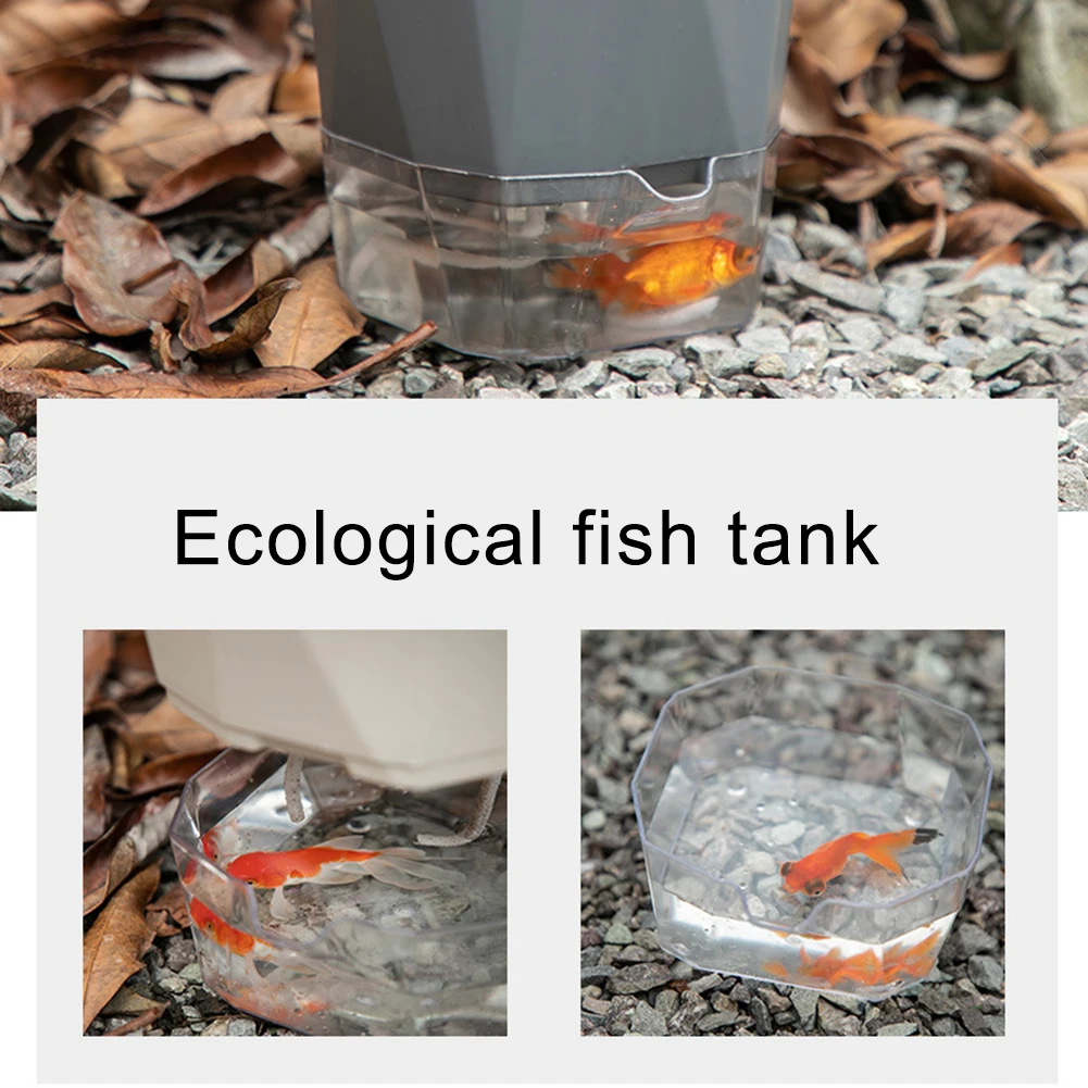 4 Pack Automatic Watering Flower Pots for Small Plants Lightweight Plastic Planters with Transparent Water Base