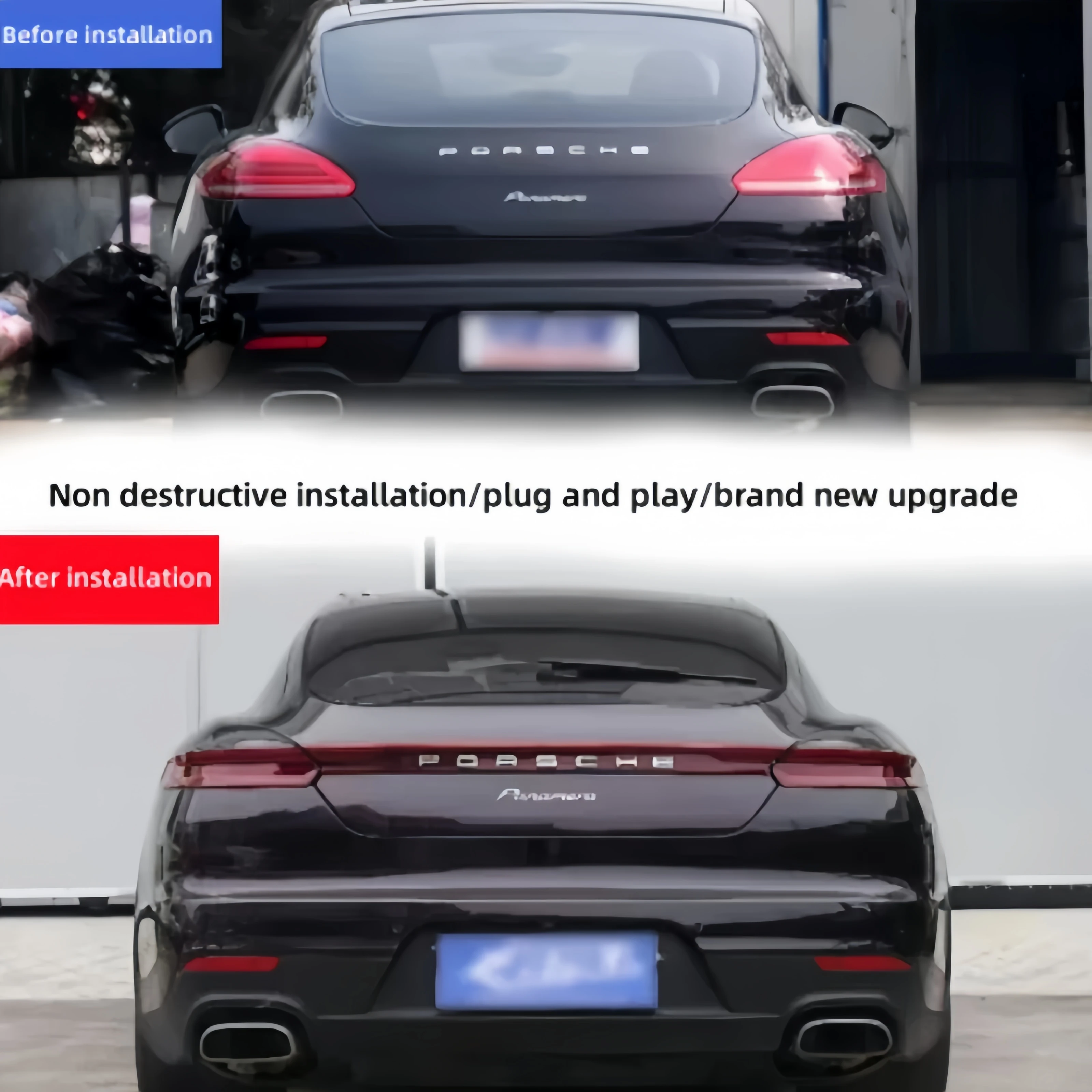 Taillights for Porsche Panamera 2014-2016 970 upgrade 971 new style LED