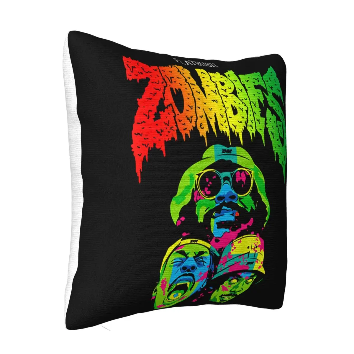 Flatbush Zombies Hip Hop Group Size S 2Xl Crewneck Great Quality Interested Woman Goth Popular Style Pillow Case