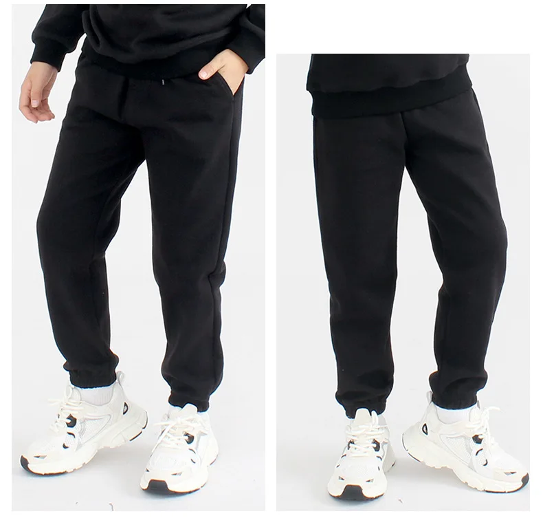 

Sports Pants for Kids Cotton Spring & Autumn Loose Comfortable Teen 4-14 Y Children's Casual Elastic Waist Joggers Trousers