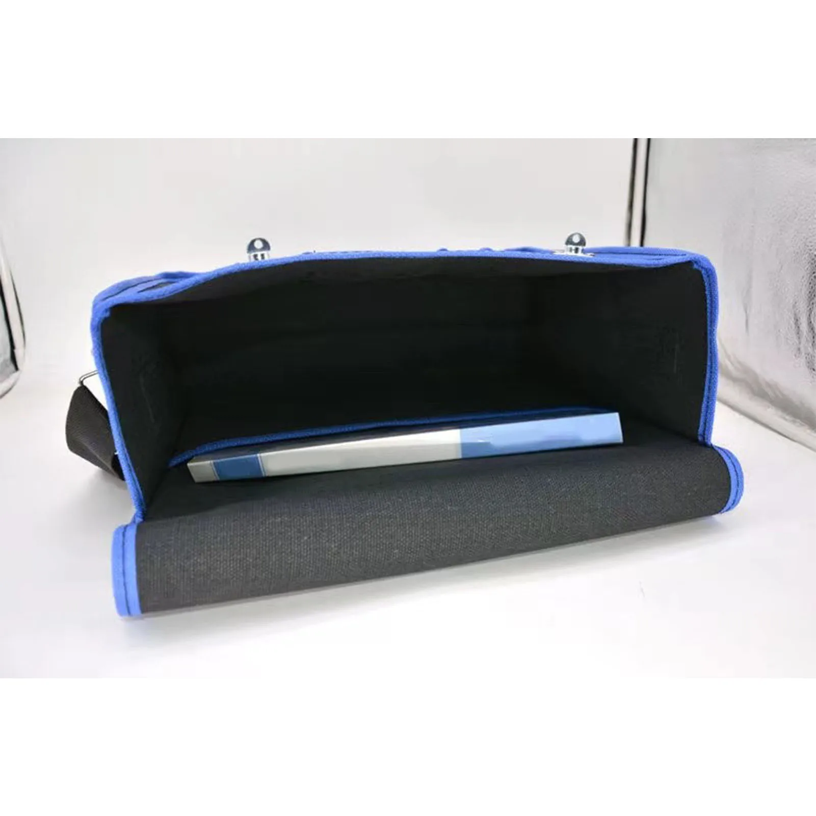 Electrician Tool Bag Thickened Canvas Large Capacity Storage Pouch Multifunctional Repair Tool Organizer