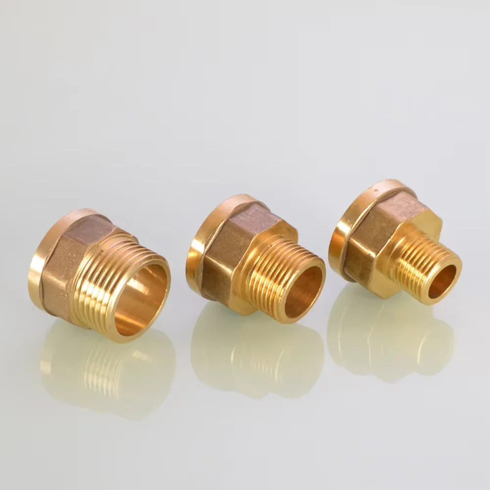 

1/2 IN Copper Tee Elbow Inner and Outer Wire Joint Double Inner Wire Direct Outer Tooth Four-way Gas Solar Water Pipe Fittings