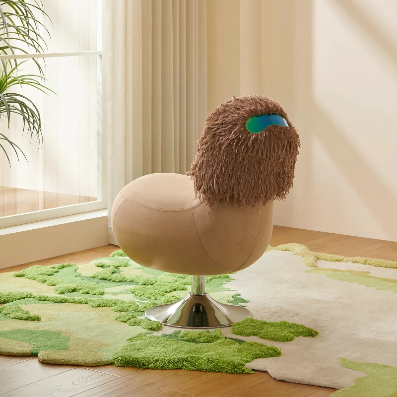 Cute chicken cartoon chair, cute home creative designer chair