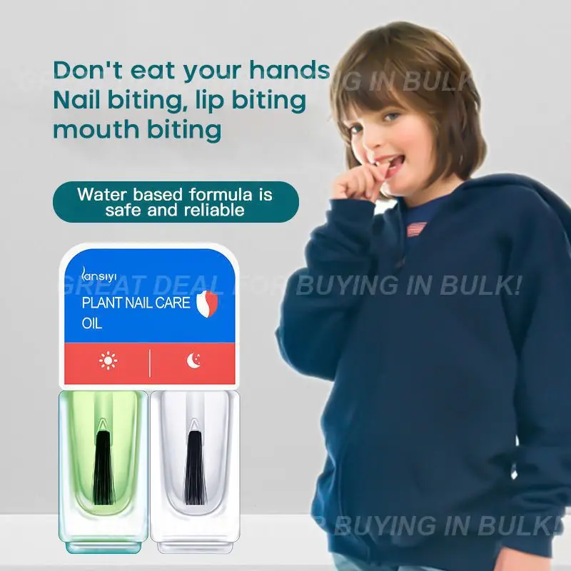 Baby Bitter Nail Water 10ml Dzieci Dorośli Paznokcie przeciw ukąszeniom Gorzka woda do paznokci Leczenie paznokci w płynie Przeciw ukąszeniom Długopis do ssania kciuka