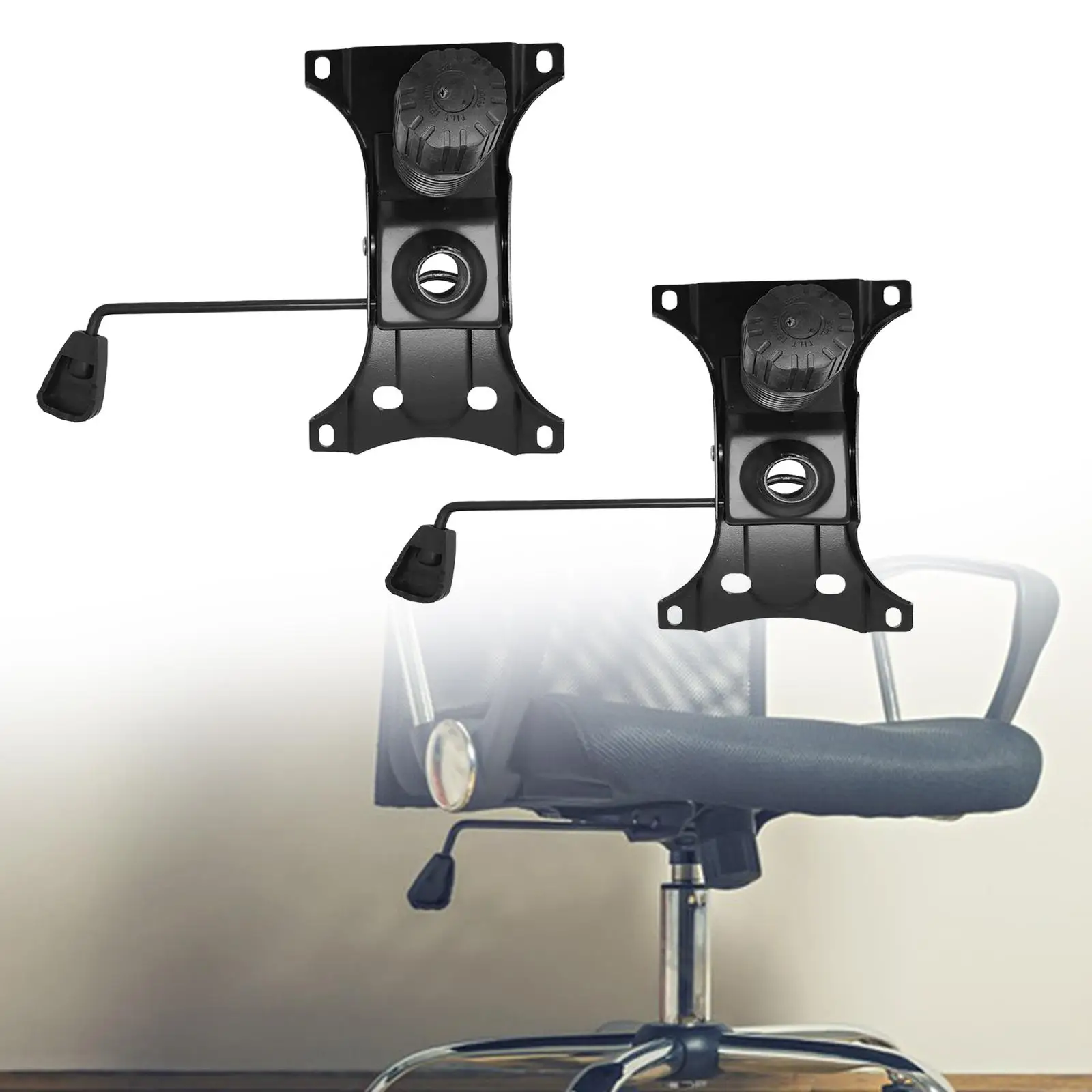 

Replacements Swivel Tilt Control for Office and Desk Chair, Iron Seat Tilt Control Chassis, Durable Strong