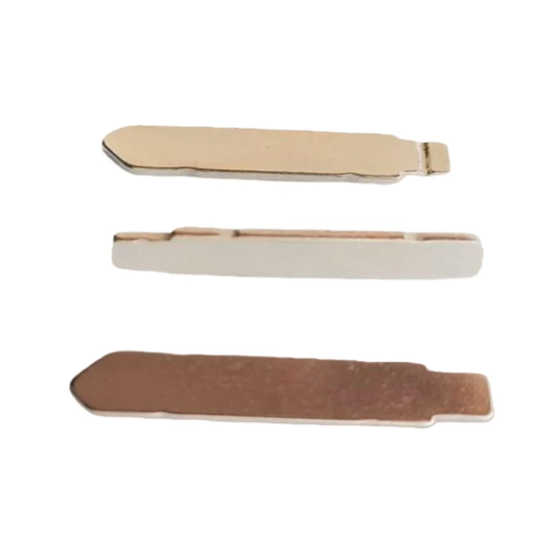 Thickness: 1.5mm OEM 50Pcs 187# Metal Blank Uncut Remote Car Key Blade For Honda Civic For Keydiy KD Xhorse VVDI JMD