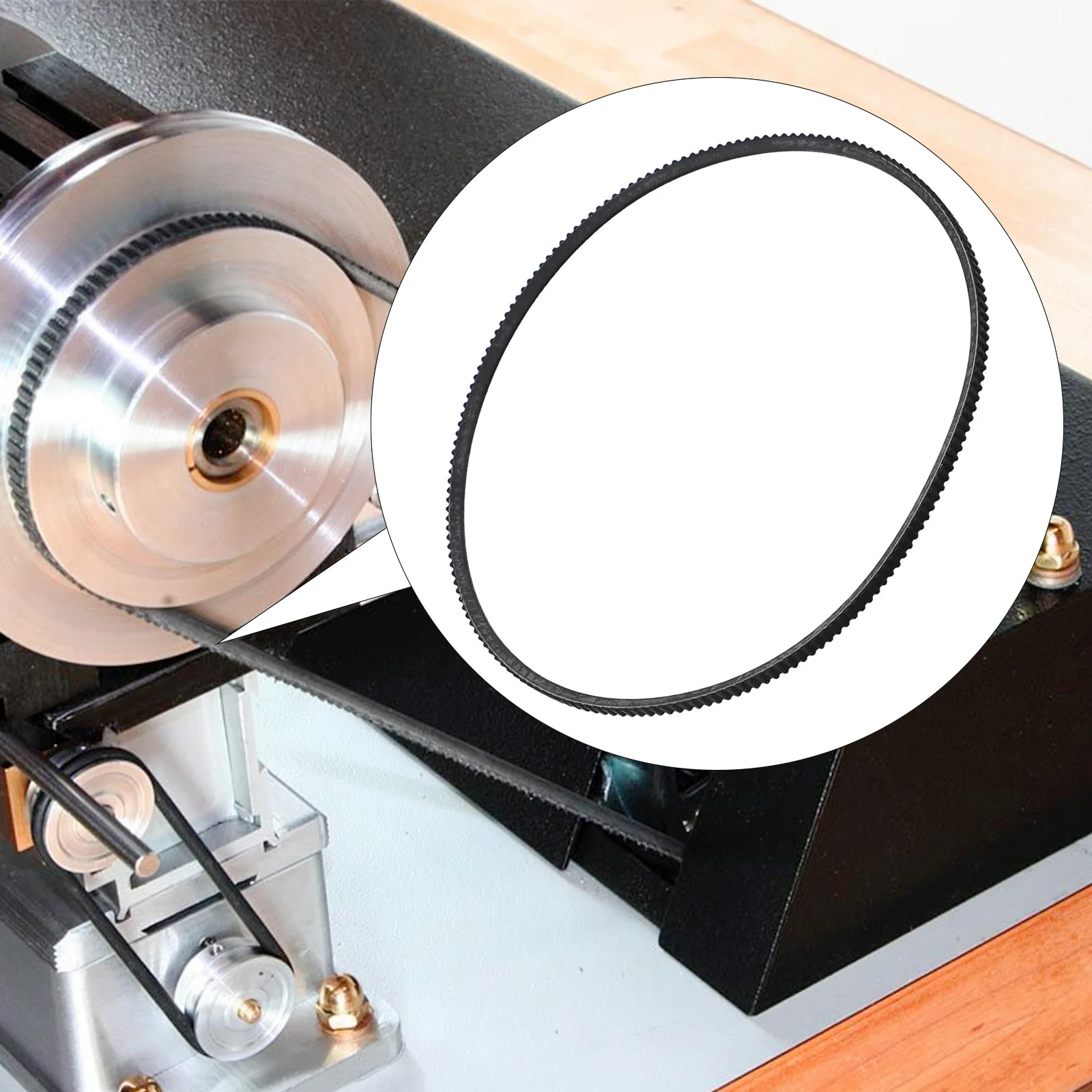 

For Lathe Machine Maintenance Lathe Drive Belt Lathe Motor Belt Cold Resistant Shock And Vibration Alleviation