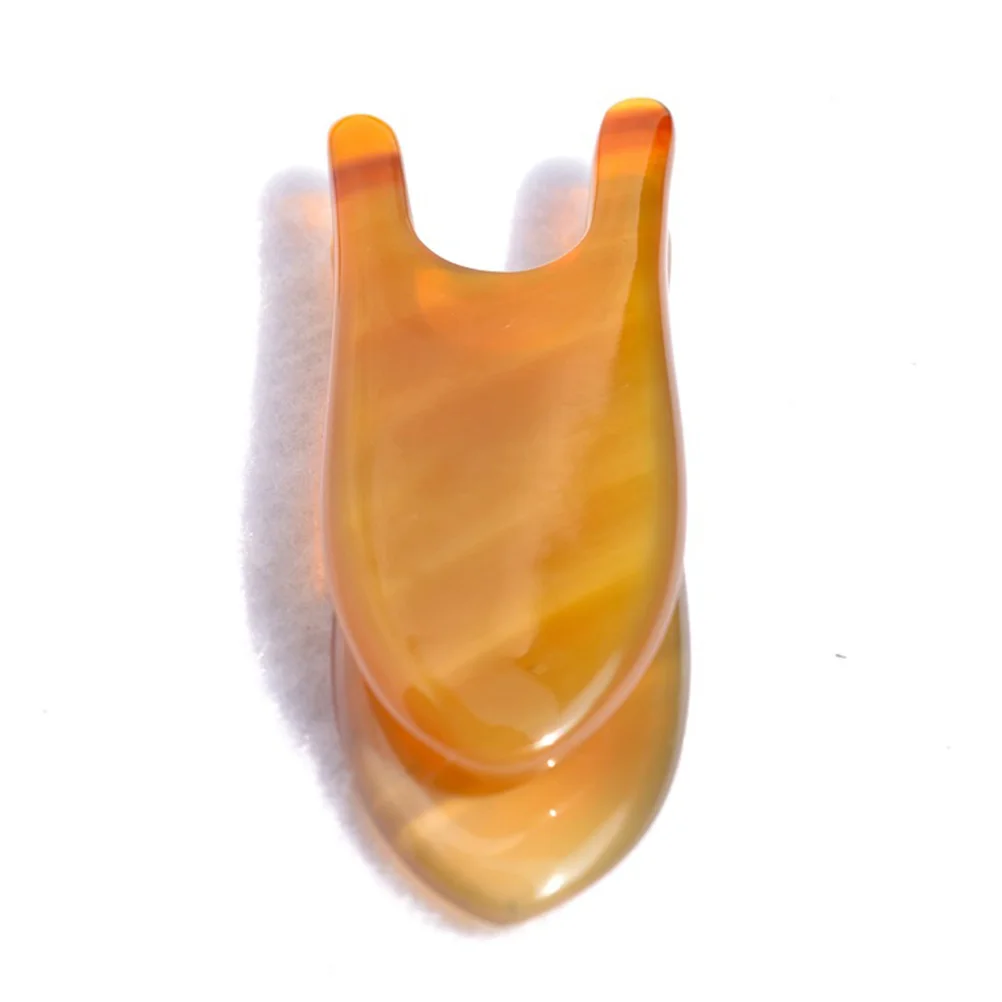 

1Pcs Ox Horn Massager Nose Bridge Eye Socket Massage Board Durable Pain Relief Beauty Skin Care Massage Tool Ox Horn Massager