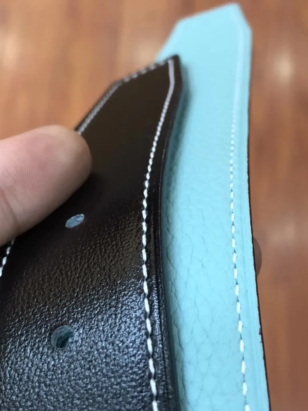 gushuai-32cmリバーシブル本革ベルト男性-女性用交換用ベルトストラップバックルなし幅125インチ