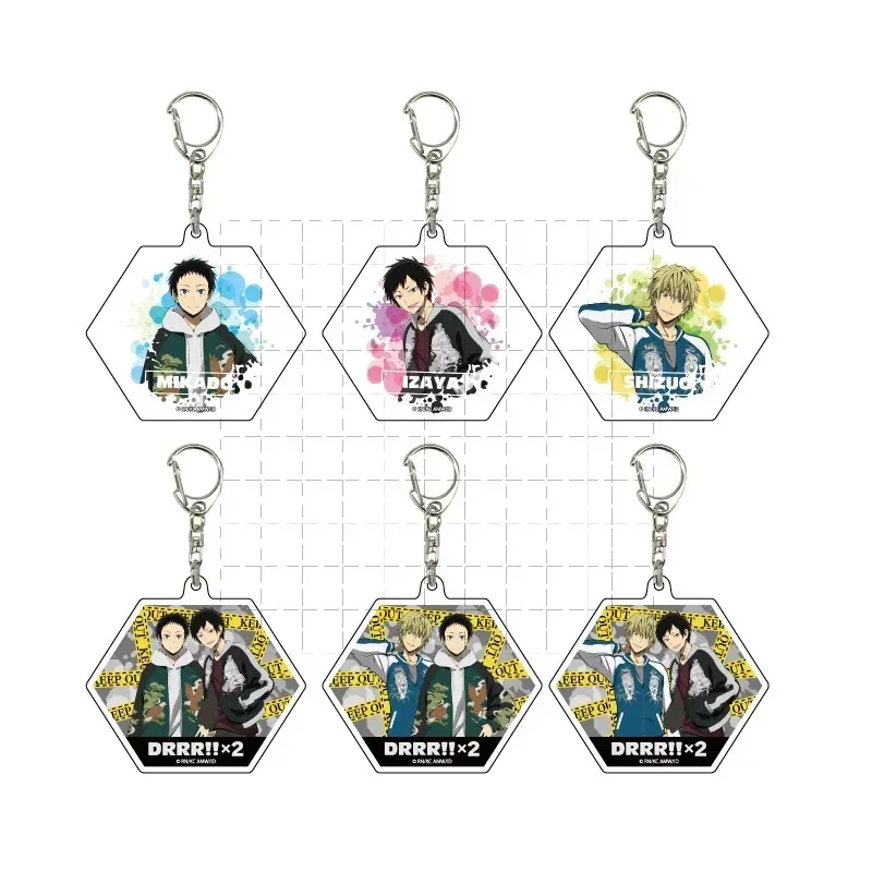 Игра Ryugamine Mikado Orihara Izaya Heiwajima Shizuo брелок кукла аниме акриловый брелок кулон для подарка