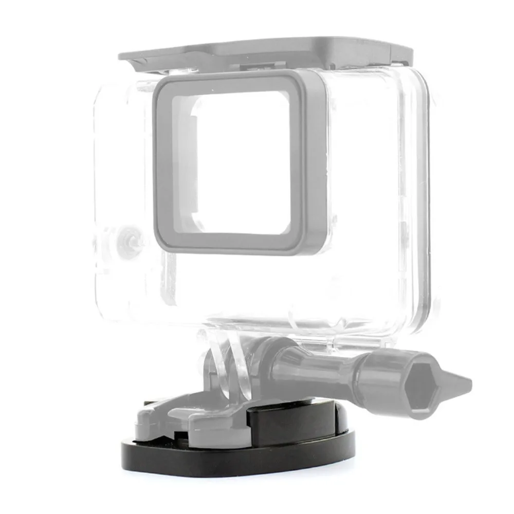 New Aluminum Alloy 1/4 Thread Buckle Base Quick Release Flat Surface Base Mount CNC Tripod Adapter for GoPro