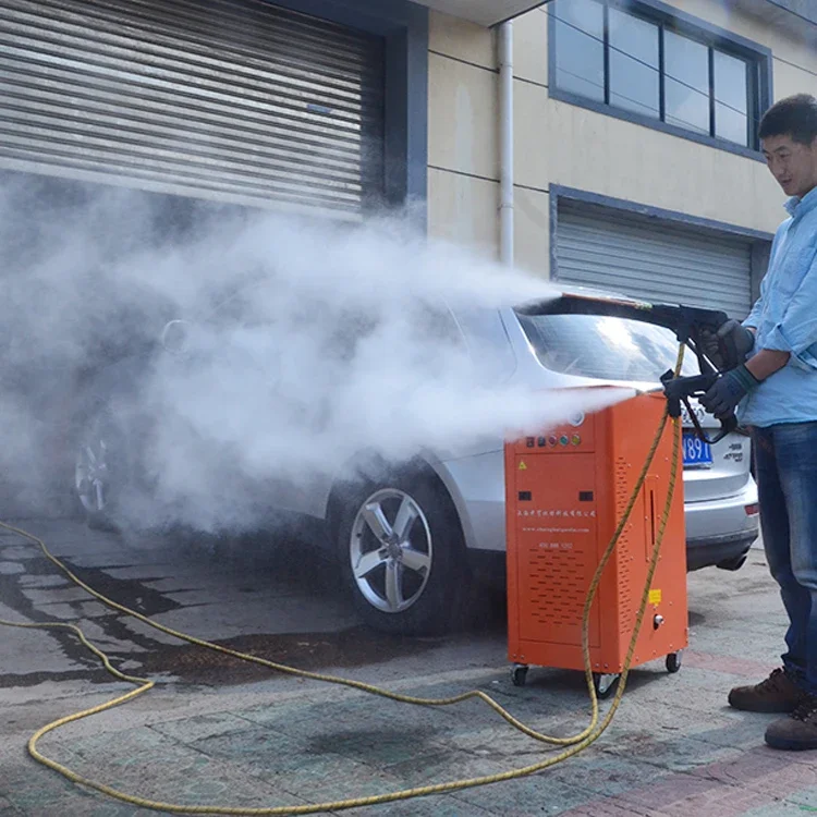 

Efficient mobile steam car wash machine for easy cleaning at home