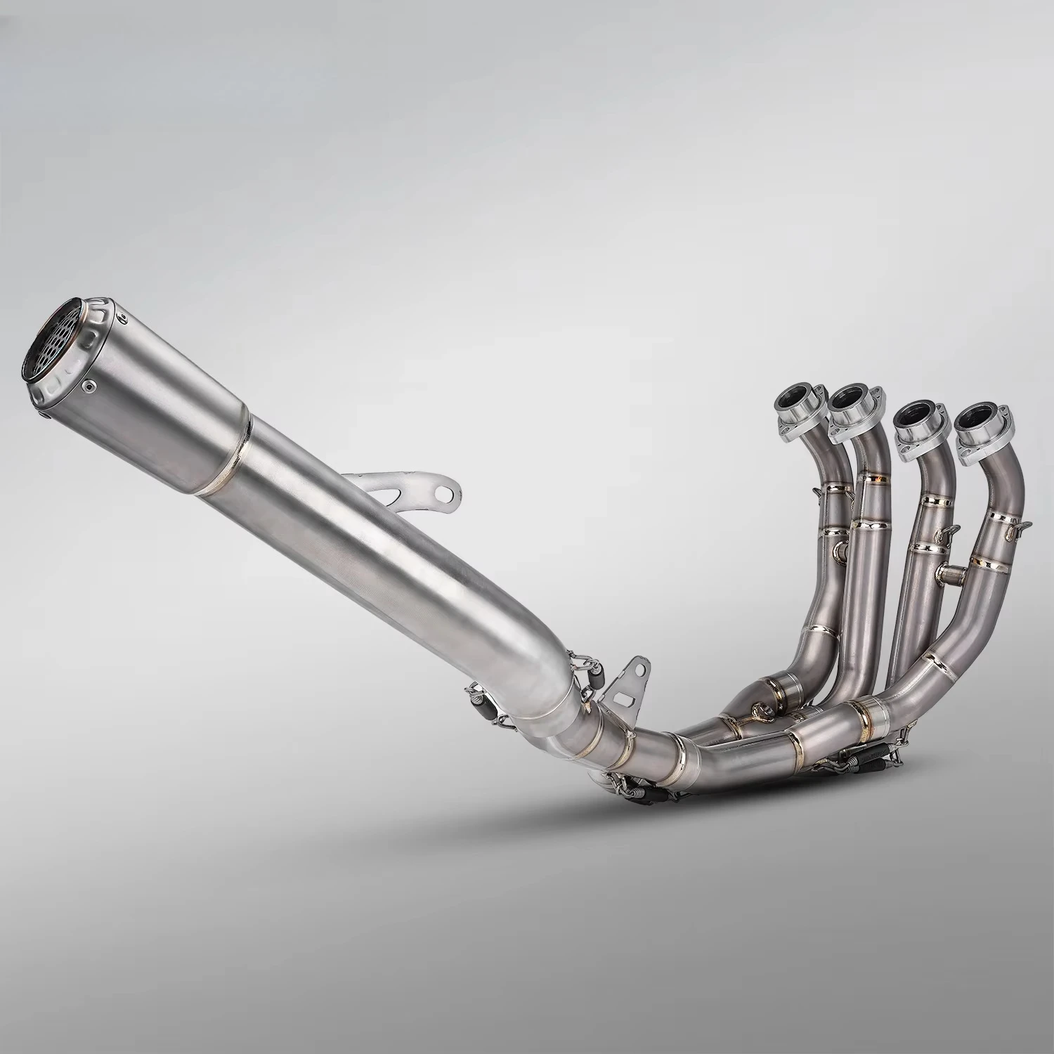 YMH YZF-R6 R6 Motorcycle Exhaust System Modification Ti Alloy Full Section with Muffler for 2006-2024