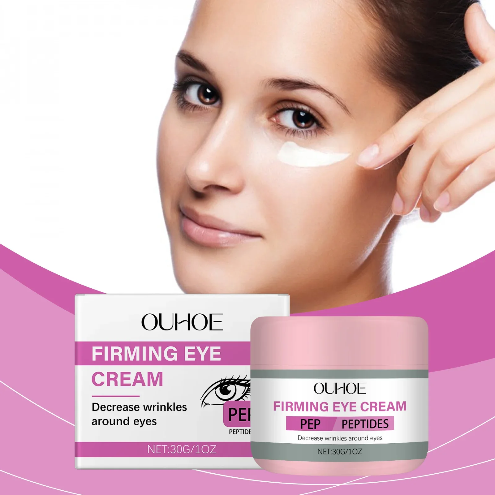 Elastic Moisturizing Eye Cream Nourishes Moisturizes Firms Elasticizes Locks in Moisture Cares for the Elastic Skin Around