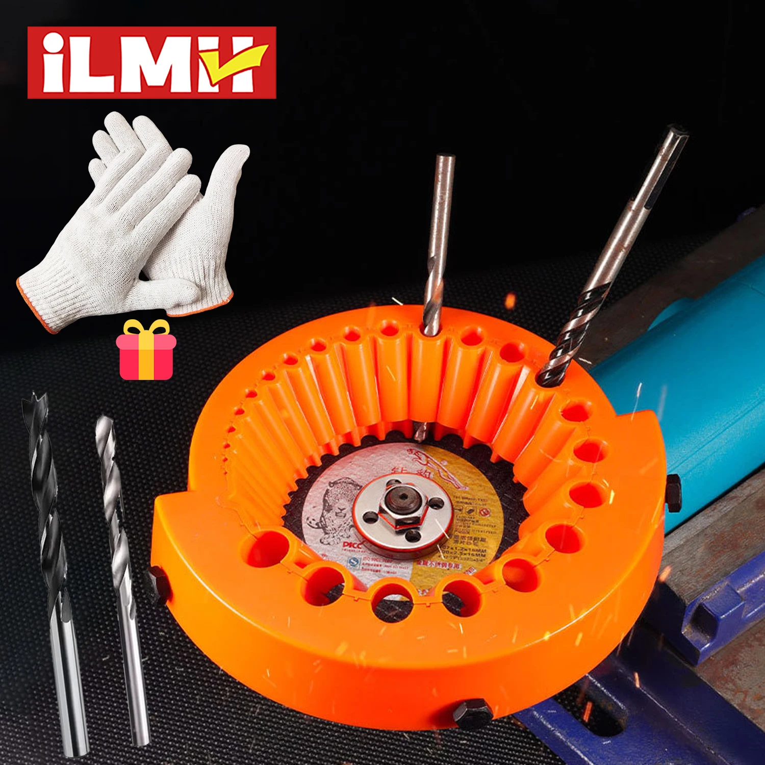 2-13Mm Mata Bor Pengasah Penggiling Multi-spesifikasi Mata Bor Listrik Gerinda Bor Portabel Alat Abrasif Daya untuk Penggilingan