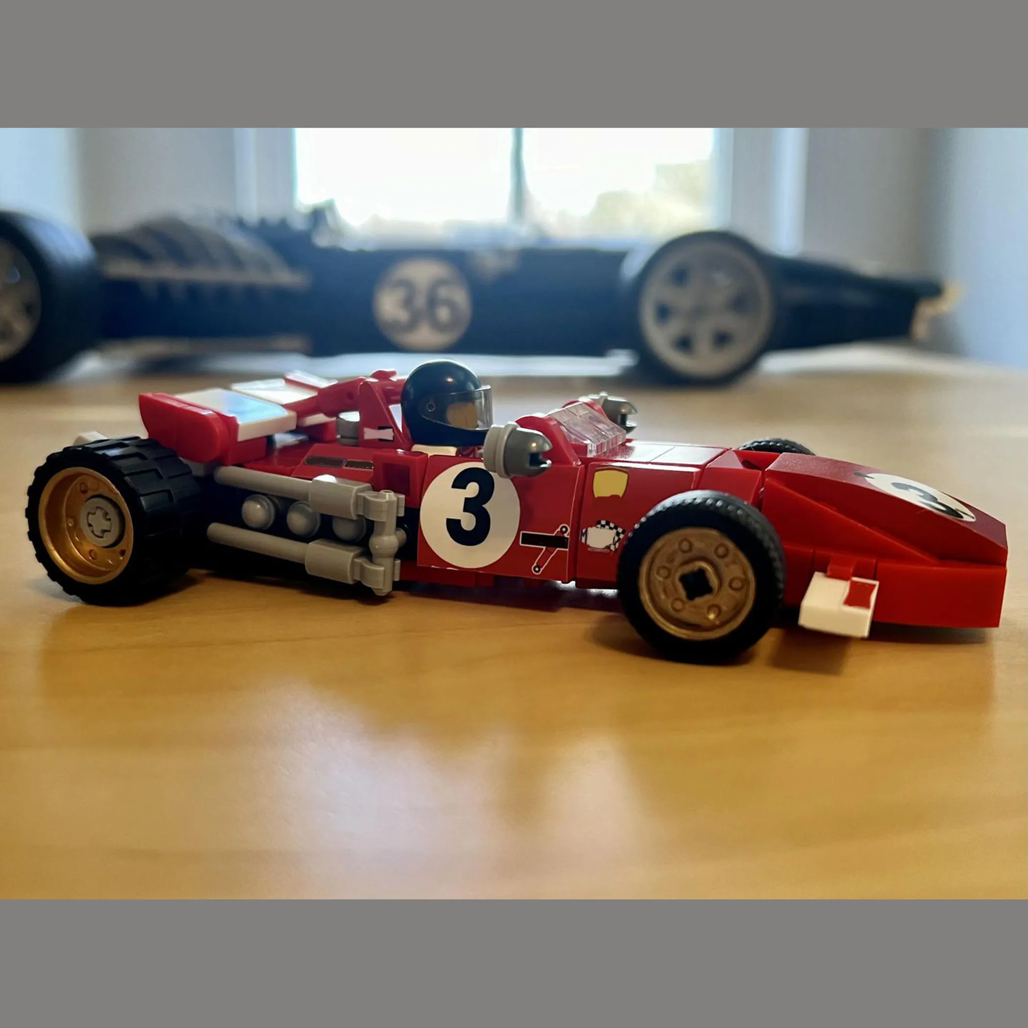 160PCS MOC 312B - 1970 Formula 1 Championship Speed Champions Building Blocks Assembling Model Toy Brick Children Birthday Gifts