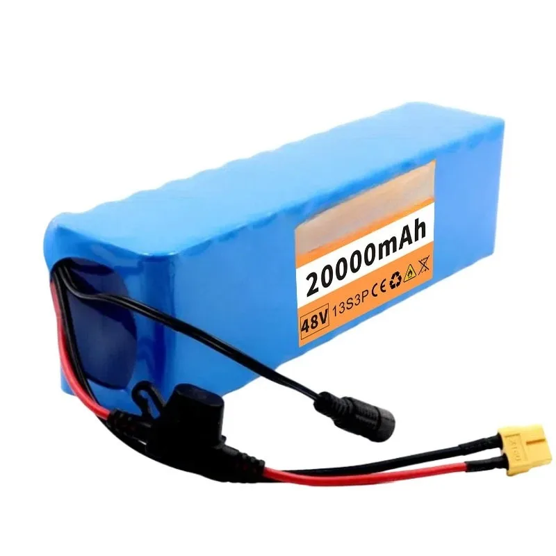 Brand-new 13S3P 48V 20000mAh Rechargeable Li-ion Battery for Electric Scooter 500W 1000W electric motor in stock Fast Charging