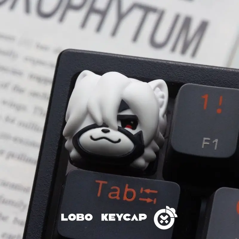 Zenless Zone Zero Keycaps Anime Nekomiya Mana Ellen Joe Alexandrina Hars Kawaii Aangepaste KeycapFor Mechanische Toetsenbord Geschenken