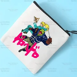 Dorohedoro Kaiman Nikaido Simple Canvas Coin Purse Cute Cartoon Japan Anime Key Case Lady Bag Coin Storage Bag