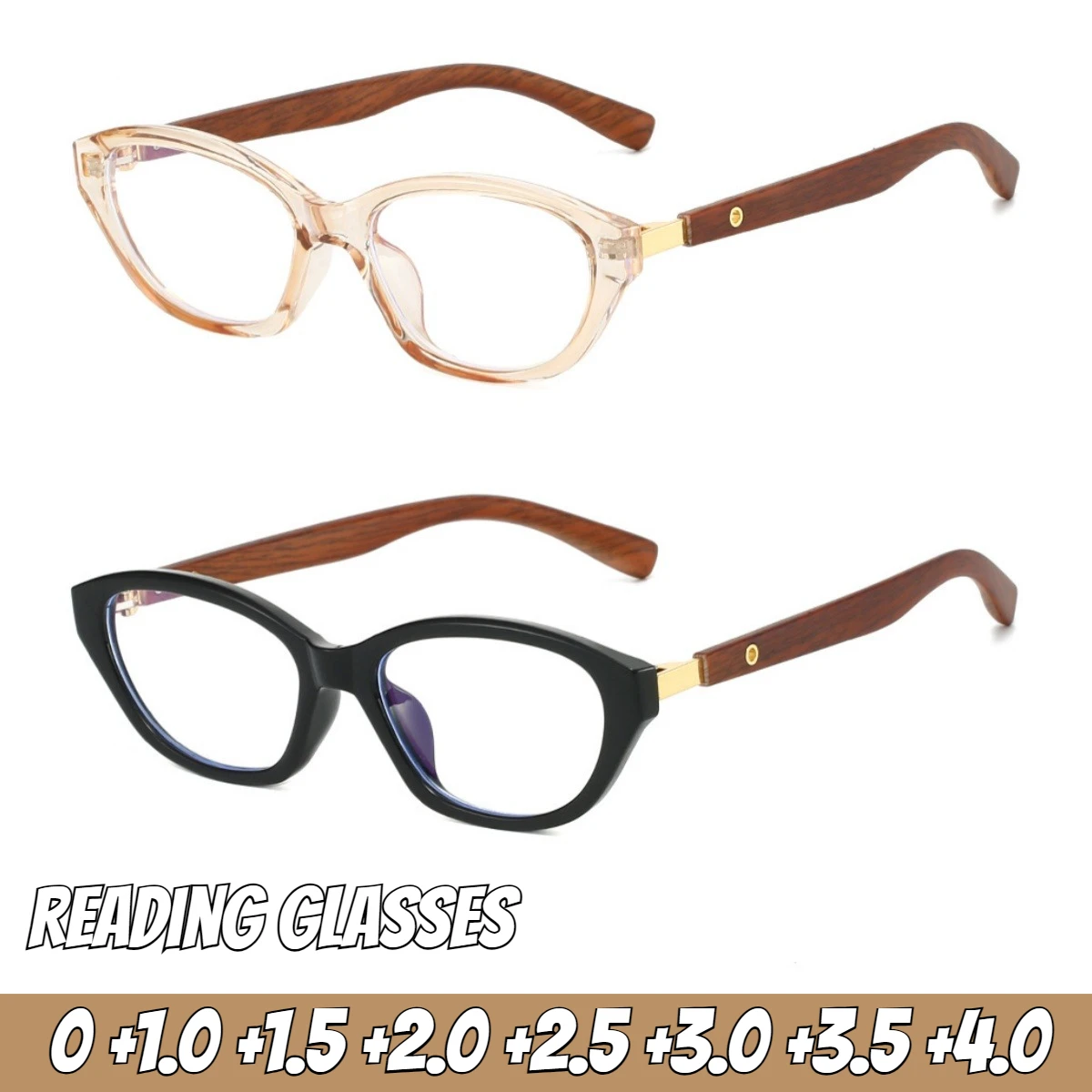

Men Women New High Definition Anti-Blue Light Reading Glasses Luxury Designer Fashion Presbyopia Glasses Popular Reading Glasses