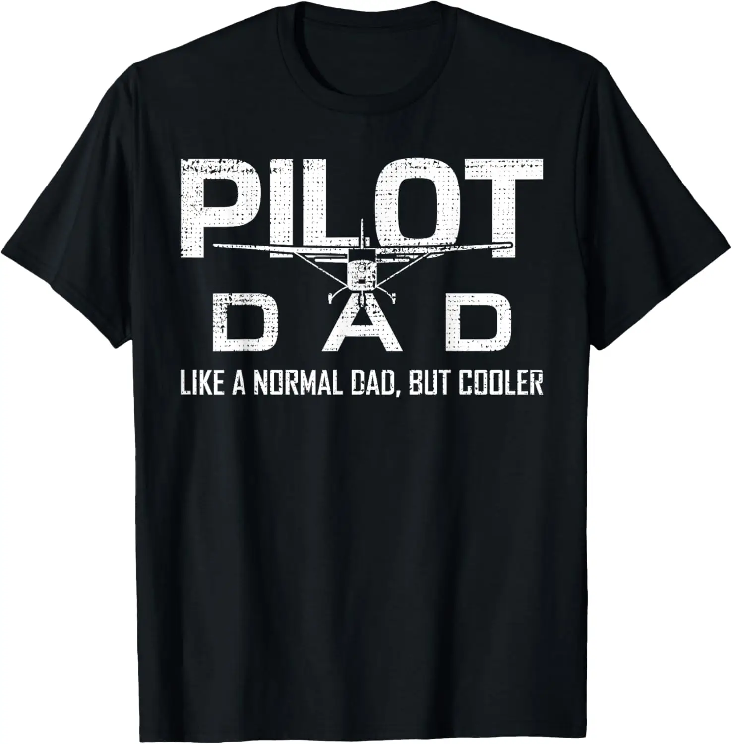 Funny Airplane Pilot Dad Aviation Lover Husband Father Pilot T-Shirt