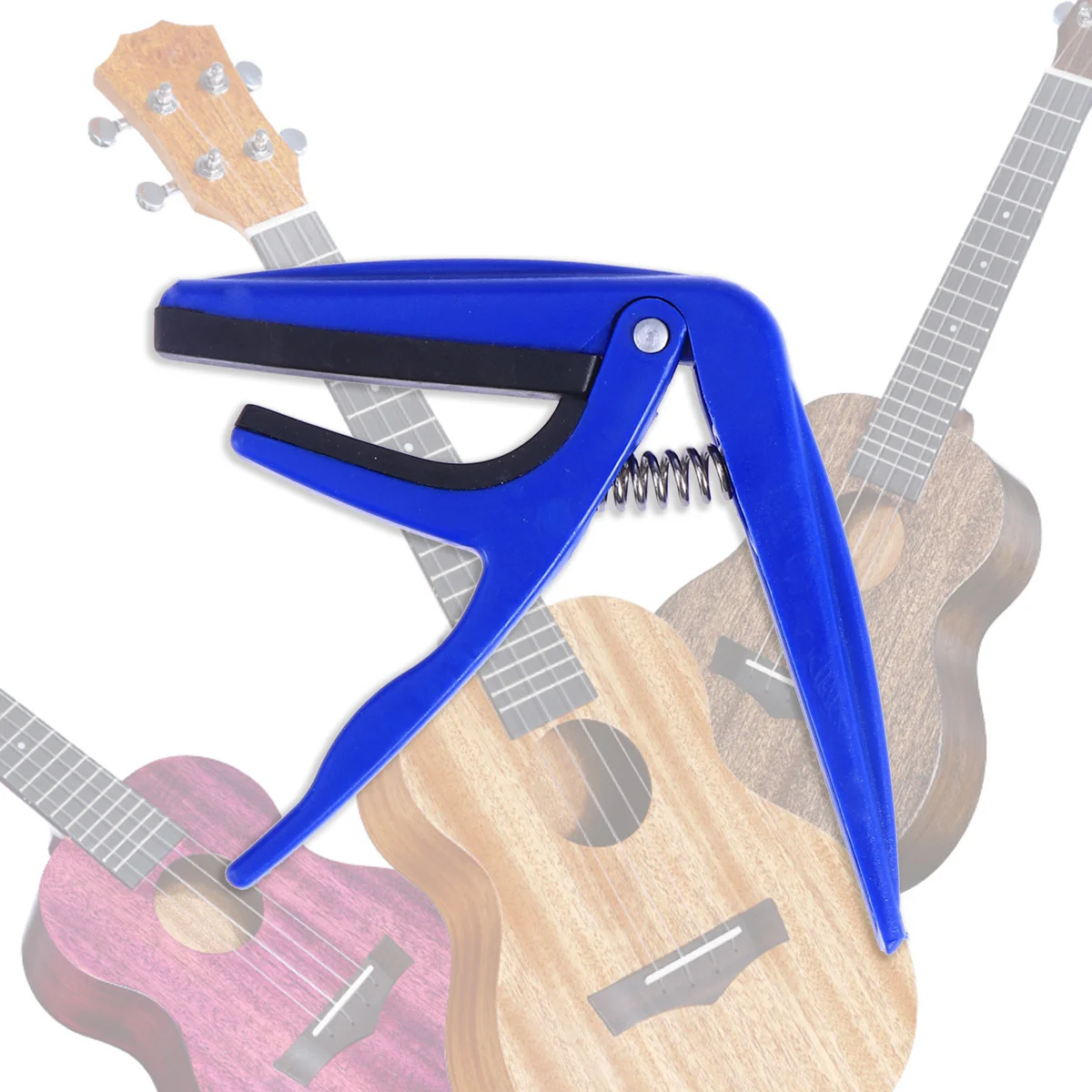 Tuning Stability Capo Ukelele Tuner Guitar Firm String Tension Clip Acoustic Single-handed Convenient