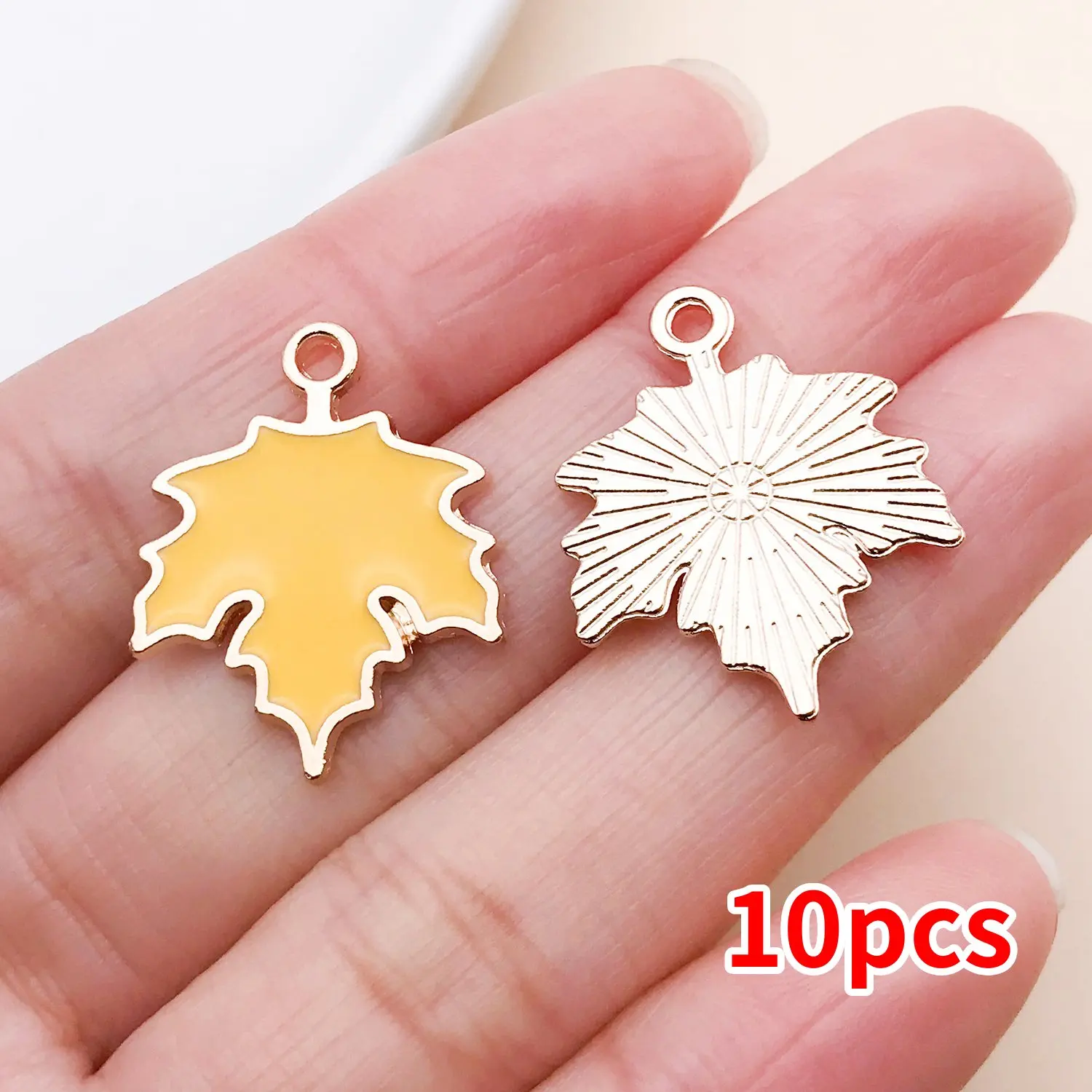 10/20pcs Enamel Charms Alloy Various Styles Pendants