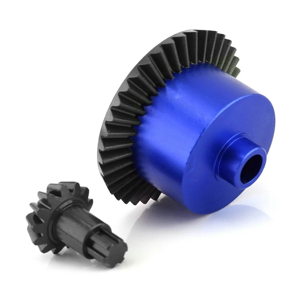 Metal Steel Bevel Gear Differential Case for 1/10 ARRMA SENTON KRATON VORTEKS Outcast Big Rock,Blue