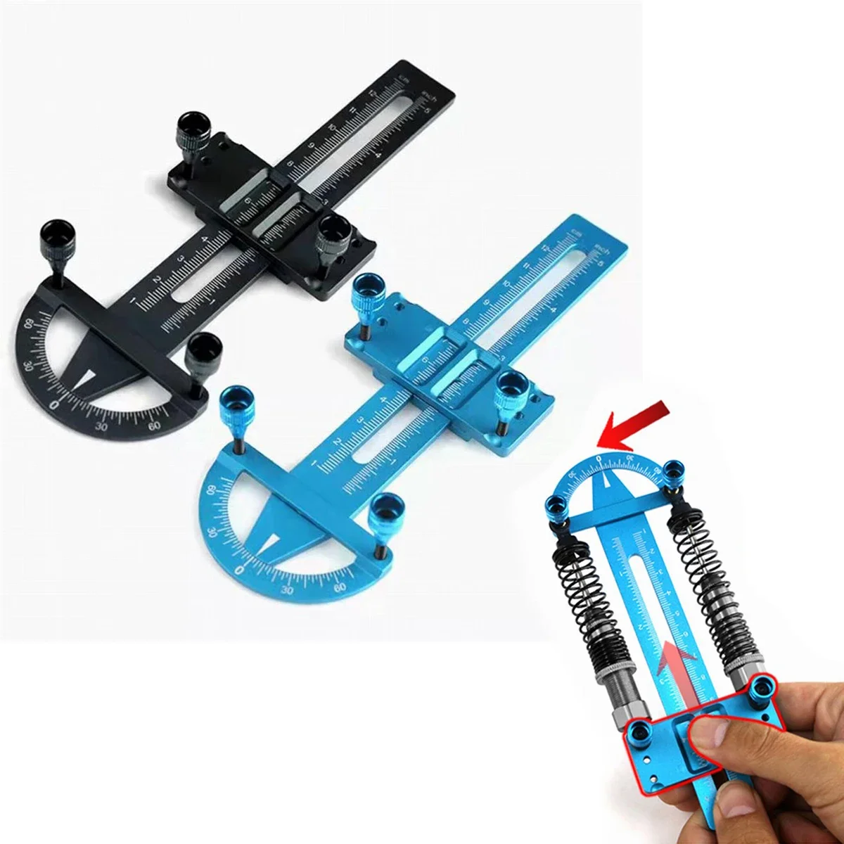 

New Aluminum Shock Absorber Hardness Balance Measurement Adjust Tool for RC Car