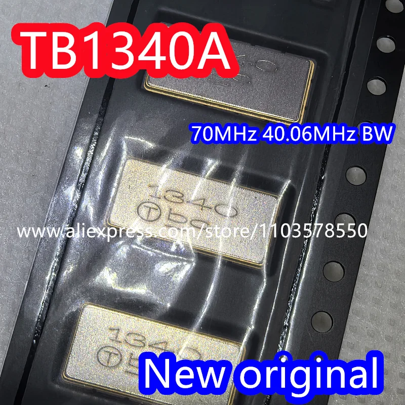 （1PCS） TB1340A marking 1340  brand new genuine 70MHz 40.06MHz BW packaged SMD SAW Filter