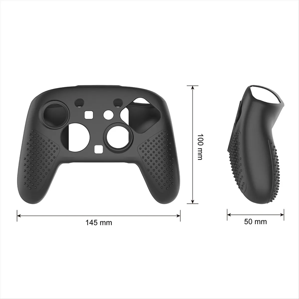 【ELEVATE LIFE】Anti-Slip Silicone Gamepad Joypad Protective Skin Cover Case for Switch 2 PRO Game Controller Protection Shell Ora