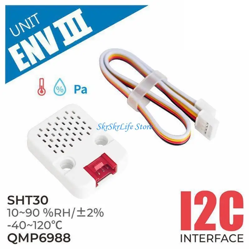 E65E I2C Communication Activates Sensors Unit Environmental Detections Module ENV III for Real Time Climate Data Collection