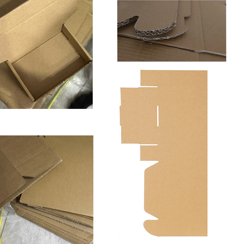 

20 шт. крафт-бумага для упаковки различных подарков, 20*14*4 см, 15*15*5 см, милая квадратная коробка из крафт-бумаги, упаковочная коробка для рождественских упаковок