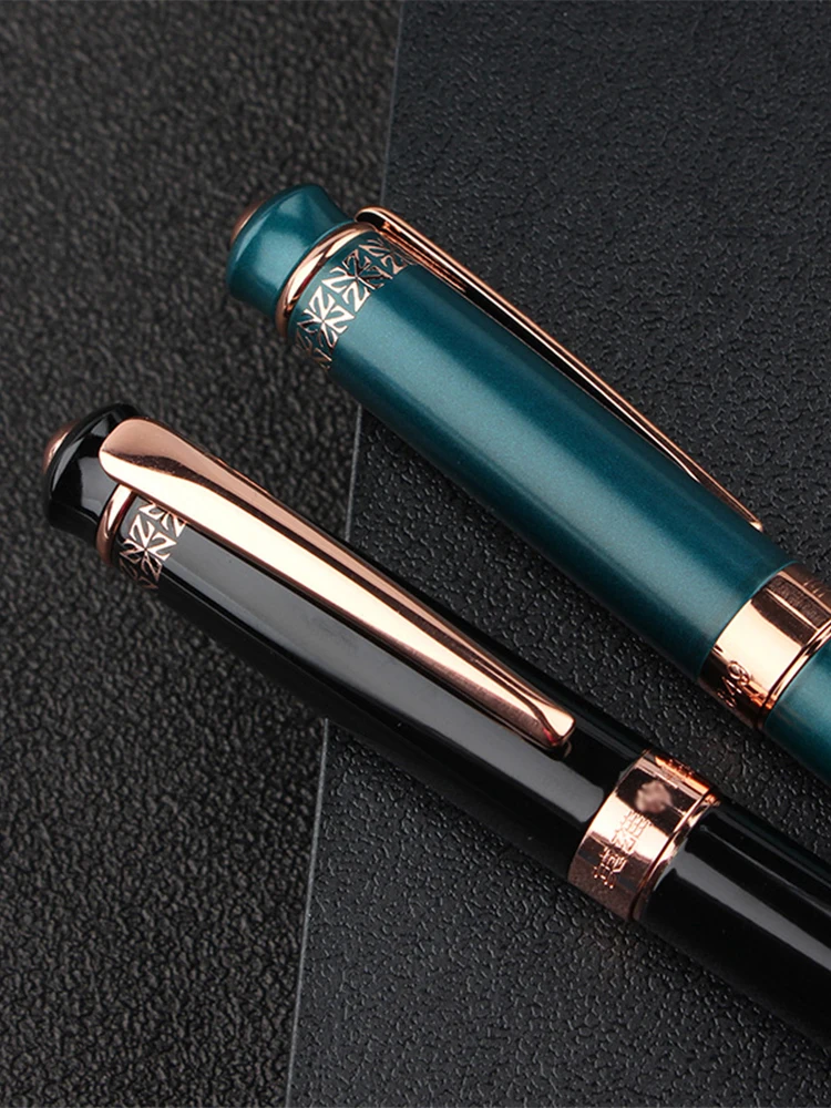 Hero 849 Metal Fountain Pen Business Office Signature Ink Pen Birthday Gift Writing Stationery Supplies