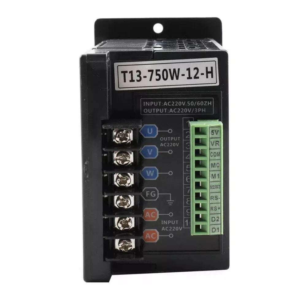 1HP Single To 3 Phase Inverter 750W 3-phase Output Capability 110V 220V Inverter With Control Variable Frequency Drive