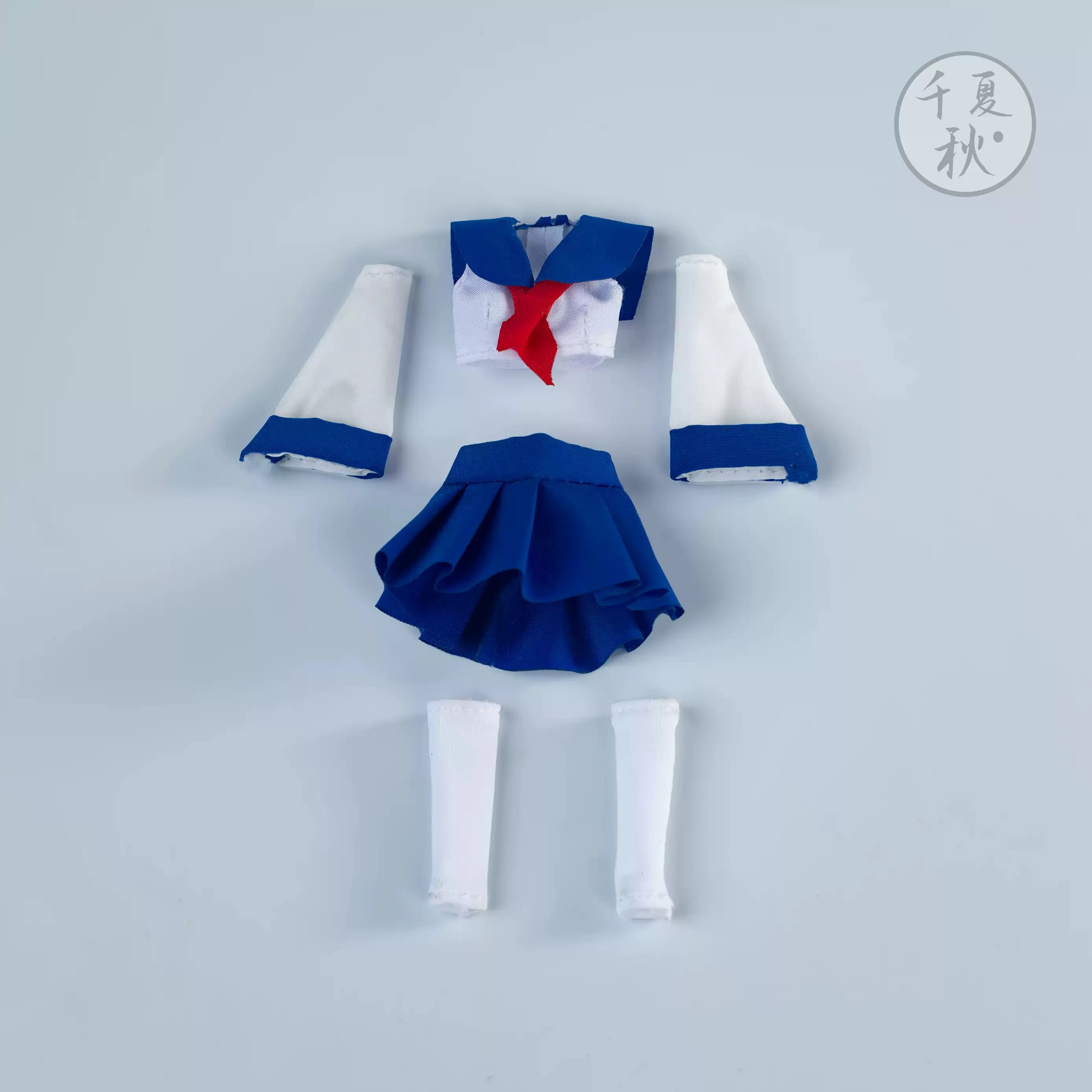 W magazynie C016 1/12 Scale Female Soldier College Style Cute Sailor Uniform Clothes Accessory Fit 6-inch Action Figure Body Gifts