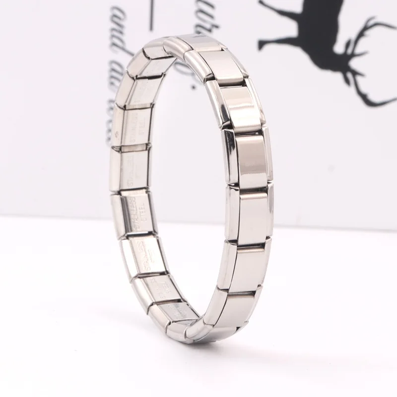 Product Name: Moonstone Stainless Steel Carving Bracelet  Material: Stainless steel  Size: 17.5 centimeters long  Color: Steel