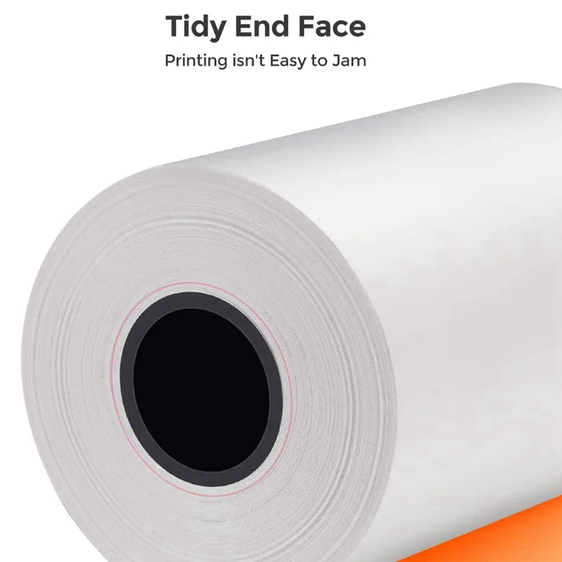 Rotoli di carta termica per ricevute da 9 rotoli 57 x30mm, rotoli di carta termica POS adatti alla macchina per carte di credito, registratore di cassa