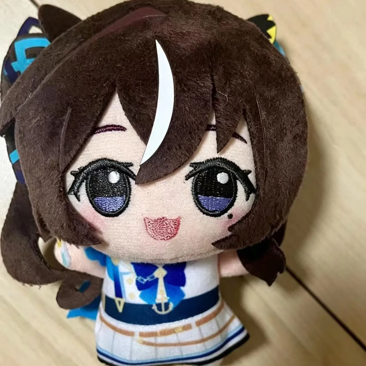 10cm Stuffed Anime Vivlos Plushie Stuffed Doll Toys Pretty Game Vivlos Keychain Pendant Plush Doll Holiday Xmas Fans Gifts