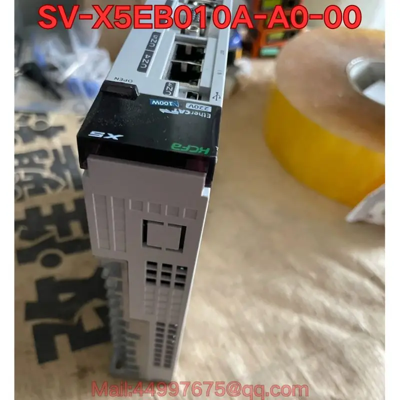 Second-hand SV-X5EB010A-A0-00 servo drive function test is normal Latest prices for August 2026