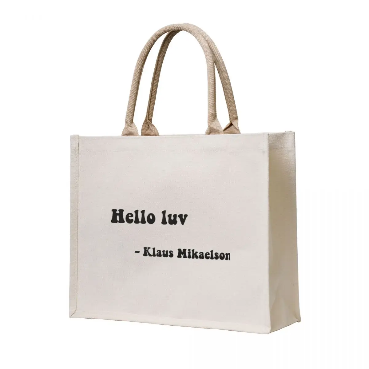

Klaus Mikaelson Quote Tote Bag sacs de shopping Women's tote bag shopping bag logo