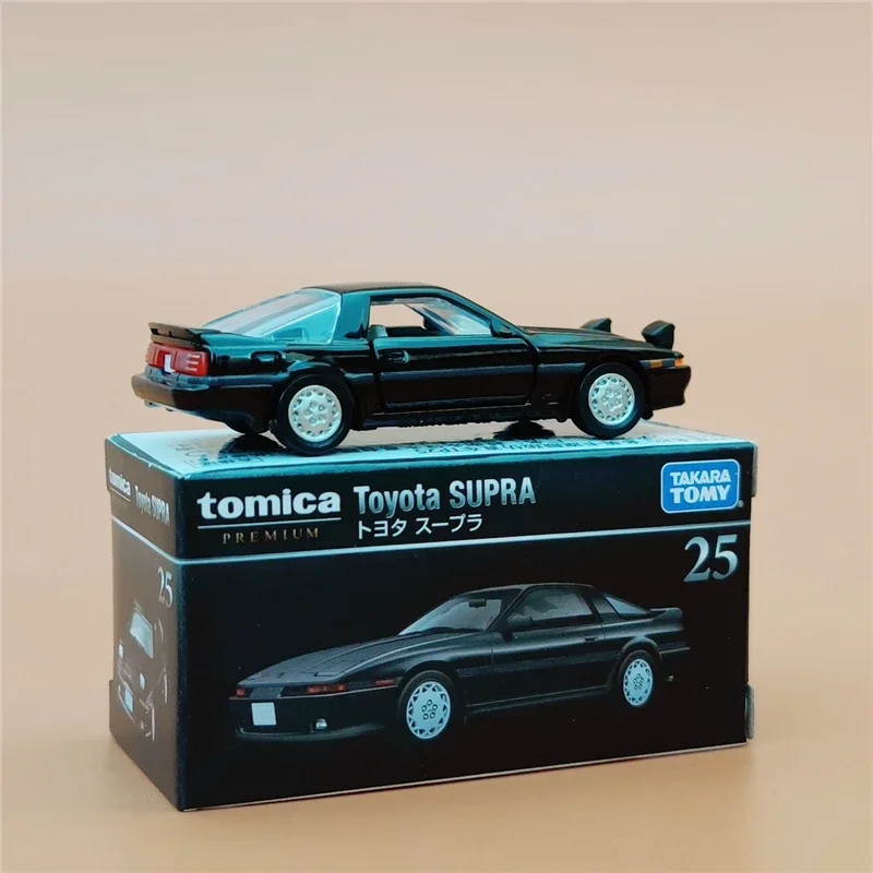 Takara Tomy Tomica Premium 25 Toyota Supra Car 1:64 Kids Toys Motor Vehicle Diecast Metal