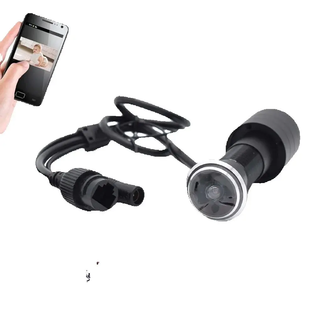1080P Sicherheit Wireless Loch Auge Tür IP Kamera Tor Hof Smart Schrank Weitwinkel FishEye Objektiv Mini Guckloch CCTV HD P2P Onvif